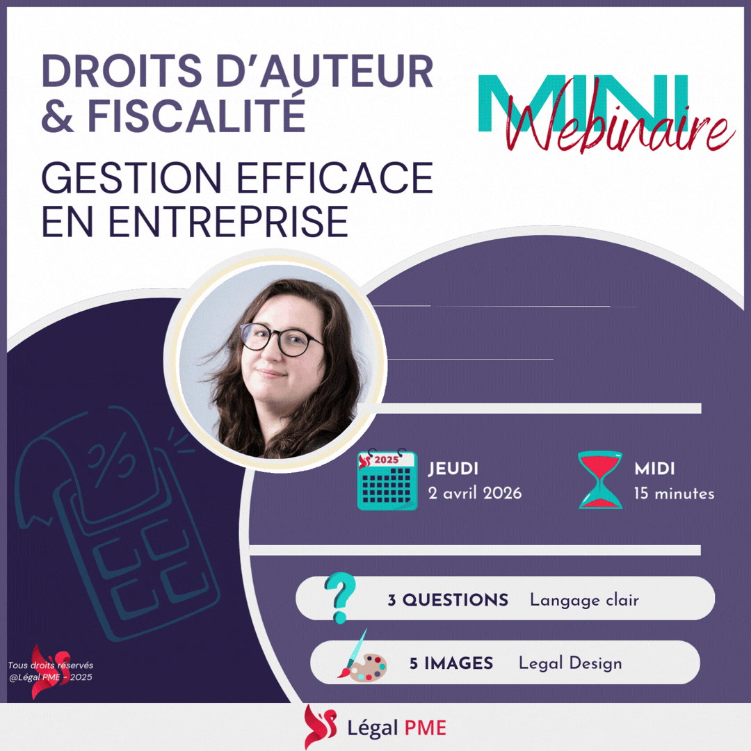 Webinaire droits d'auteur et fiscalité