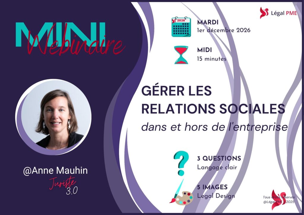 Webinaire relations sociales