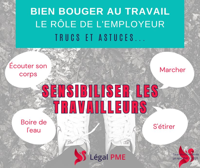 Bien bouger au travail