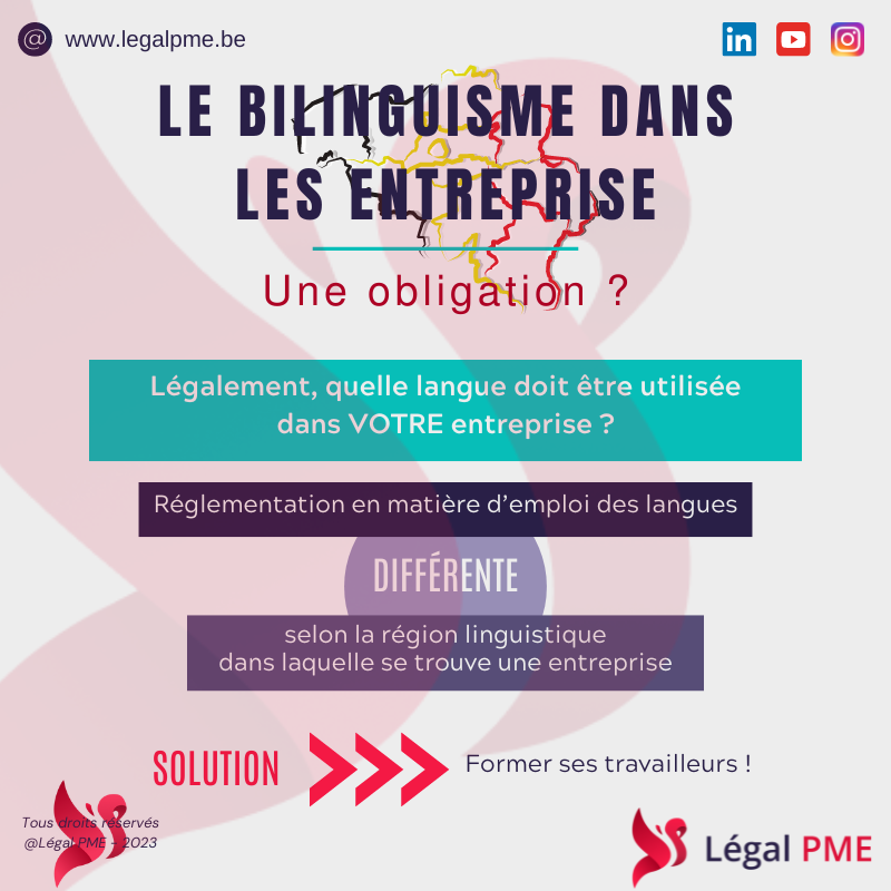 Le bilinguisme dans les entreprises belges