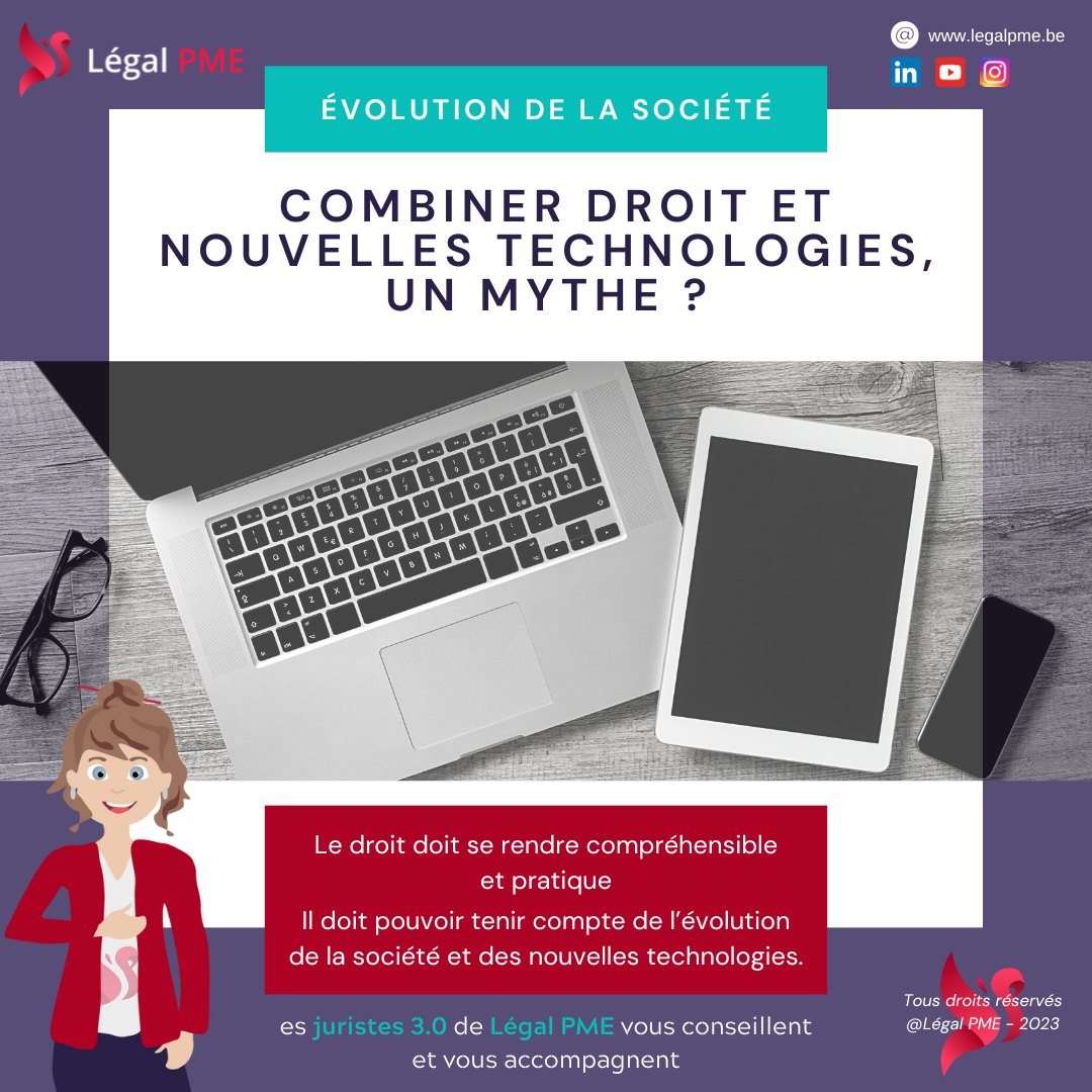 Combiner droit et nouvelles technologies