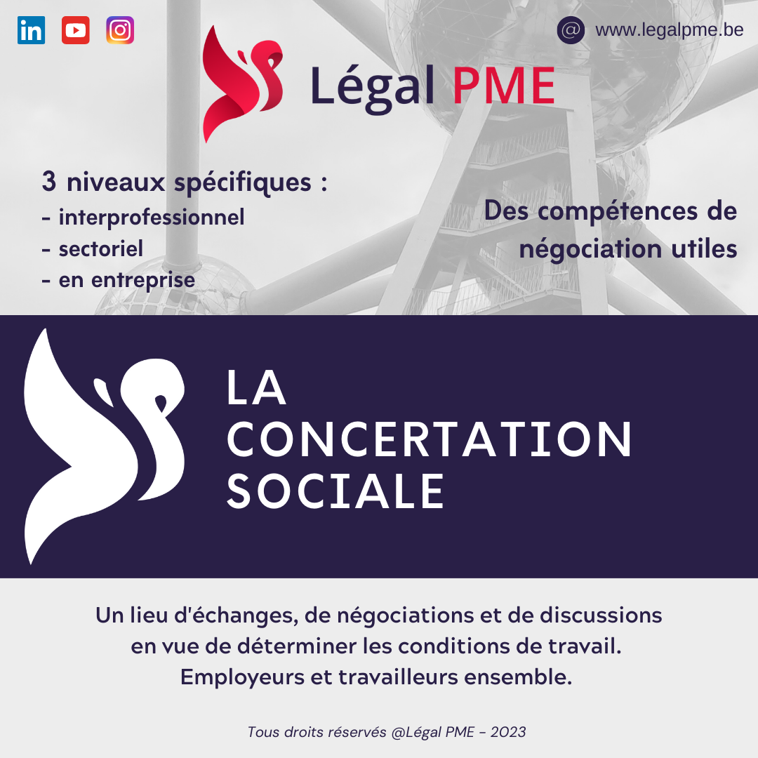 La concertation sociale en Belgique La concertation sociale en Belgique