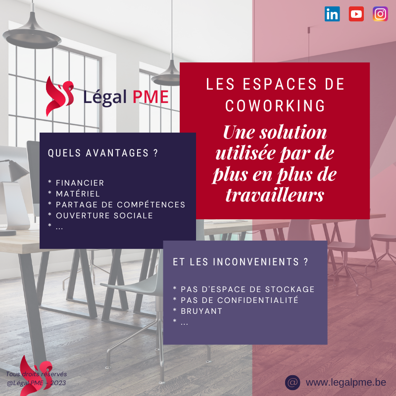 Espaces de coworking