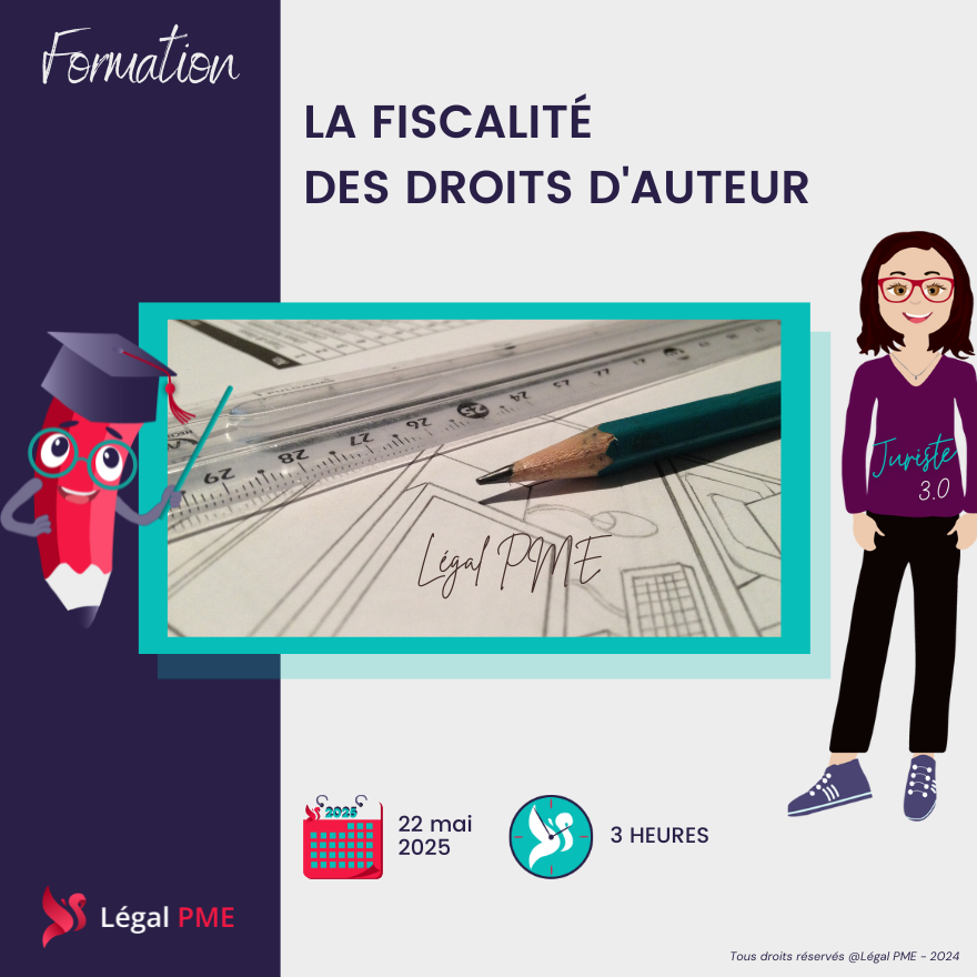 Formation fiscalité des droits d'auteur