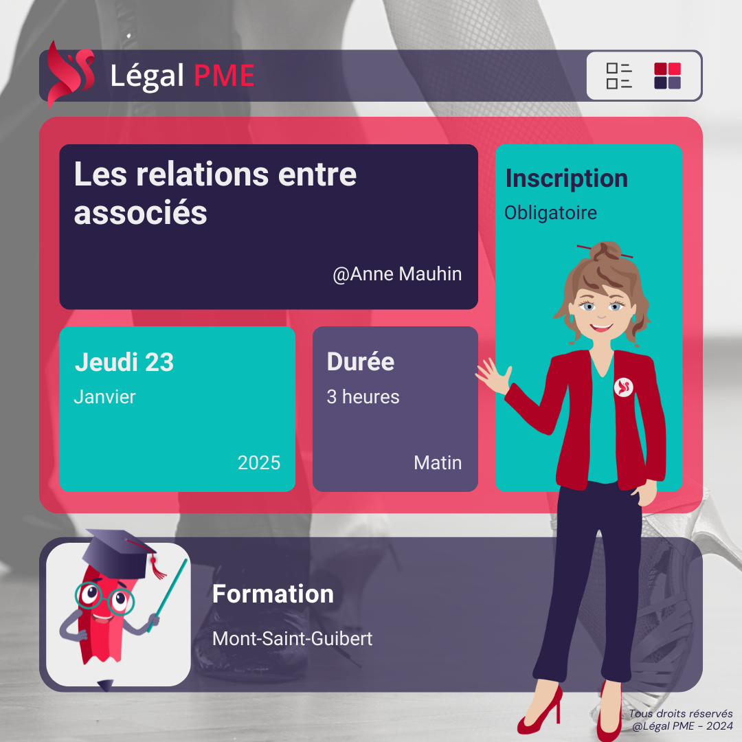 Formation Relations entre associés