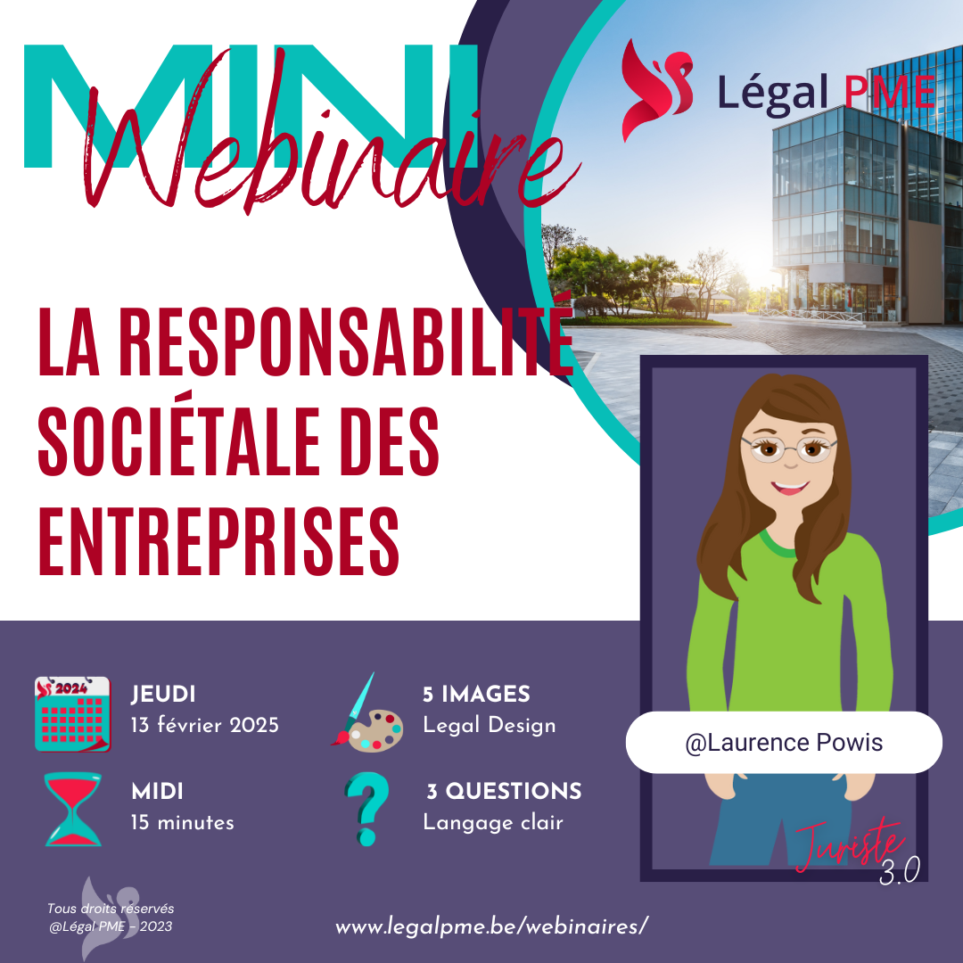 Webinaire La responsabilité sociétale des entreprises RSE