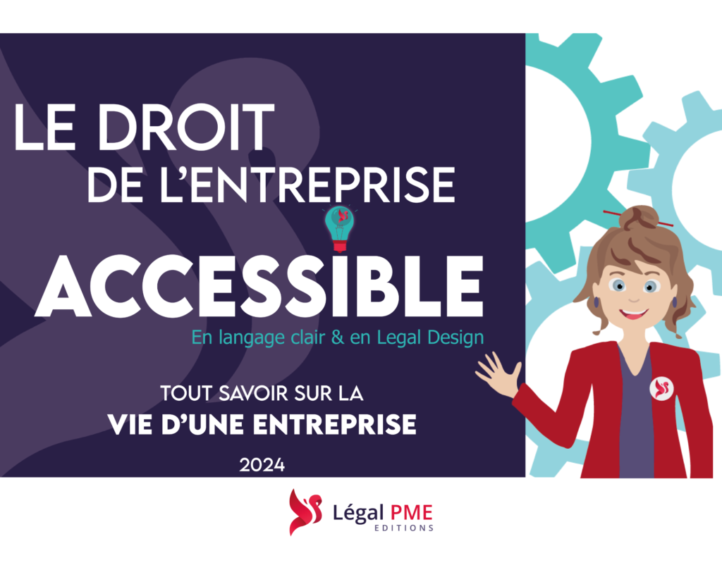 Couverture du livre de droit de l'entreprise